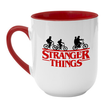 Stranger Things red, Κούπα κεραμική tapered 260ml