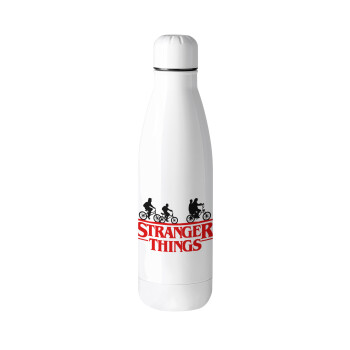 Stranger Things red, Metal mug thermos (Stainless steel), 500ml