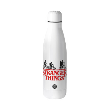 Stranger Things red, Μεταλλικό παγούρι Stainless steel, 700ml