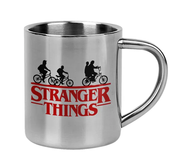 Stranger Things red — Mug Stainless steel double wall 300ml