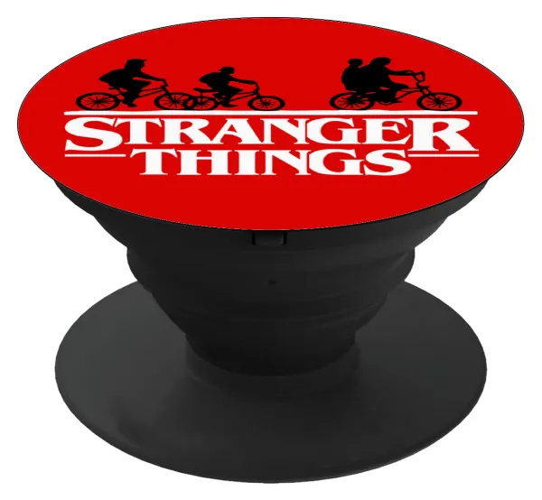 Stranger Things red — Phone Holders Stand  Μαύρο Βάση Στήριξης Κινητού στο Χέρι