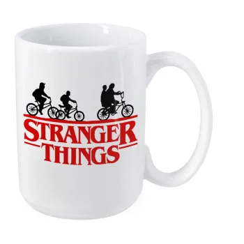 Stranger Things red, Κούπα Mega, κεραμική, 450ml