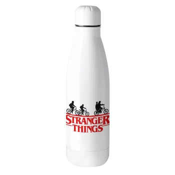 Stranger Things red, Μεταλλικό παγούρι θερμός (Stainless steel), 500ml