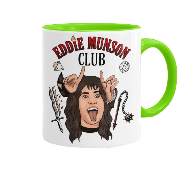 Eddie Munson — Κούπα χρωματιστή βεραμάν, κεραμική, 330ml