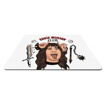 Eddie Munson, Hellfire CLub, Stranger Things, Mousepad rect 27x19cm