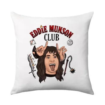 Eddie Munson, Hellfire CLub, Stranger Things, Sofa cushion 40x40cm includes filling