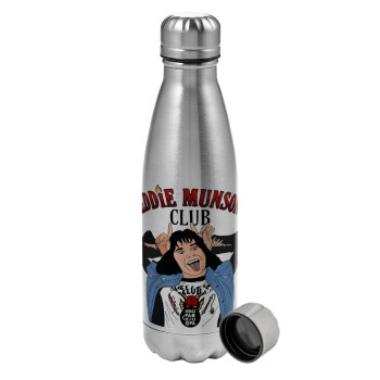 Eddie Munson, Metallic water bottle, stainless steel, 750ml