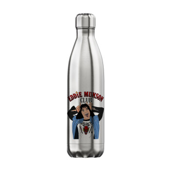 Eddie Munson, Μεταλλικό παγούρι θερμός Inox (Stainless steel), διπλού τοιχώματος, 750ml