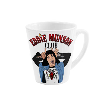 Eddie Munson, Κούπα κωνική Latte Λευκή, κεραμική, 300ml