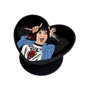 Eddie Munson, Phone Holders Stand  καρδιά Μαύρο Βάση Στήριξης Κινητού στο Χέρι