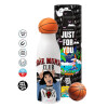 Bascetball Metal mug thermos, double wall, 550ml