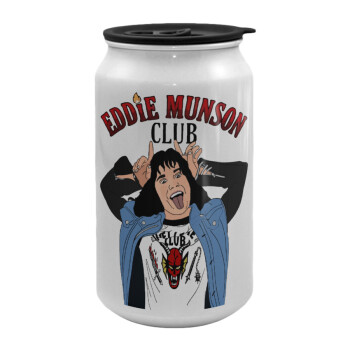 Eddie Munson, Κούπα ταξιδιού μεταλλική με καπάκι (tin-can) 500ml