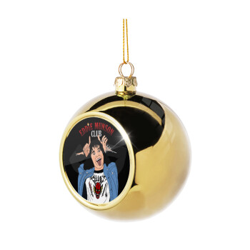 Eddie Munson, Χριστουγεννιάτικη μπάλα δένδρου Χρυσή 8cm