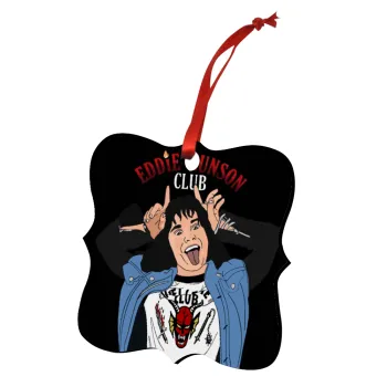 Eddie Munson, Στολίδι Χριστουγεννιάτικο στολίδι polygon ξύλινο 7.5cm