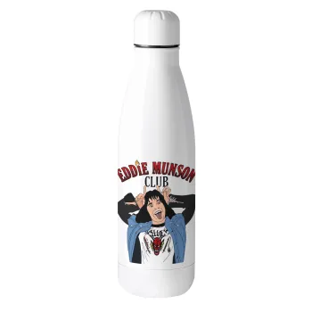 Eddie Munson, Metal mug thermos (Stainless steel), 500ml