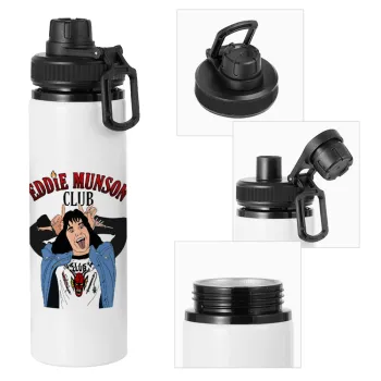 Eddie Munson, Metal water bottle with safety cap, aluminum 850ml