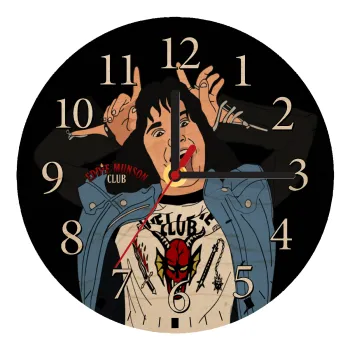 Eddie Munson, Ρολόι τοίχου ξύλινο plywood (20cm)