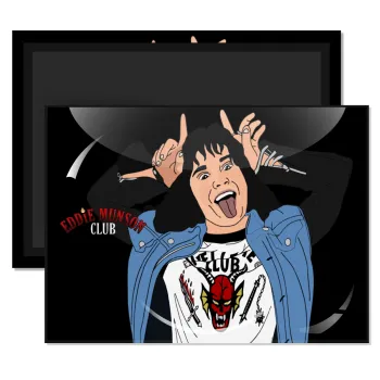 Eddie Munson, Ορθογώνιο μαγνητάκι ψυγείου διάστασης 9x6cm