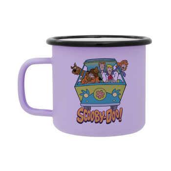 Scooby Doo car, Κούπα Μεταλλική εμαγιέ ΜΑΤ Light Pastel Purple 360ml