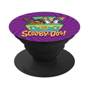 Scooby Doo car, Pop Socket Μαύρο Βάση Στήριξης Κινητού στο Χέρι