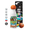 Bascetball Metal mug thermos, double wall, 550ml