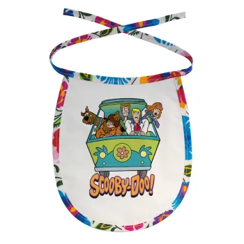 Scooby Doo car, Σαλιάρα μωρού αλέκιαστη με κορδόνι Χρωματιστή