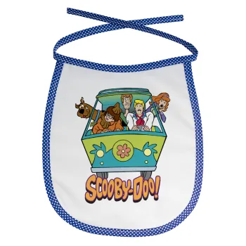 Scooby Doo car, Σαλιάρα μωρού αλέκιαστη με κορδόνι Μπλε