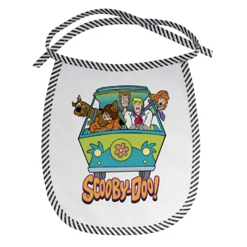 Scooby Doo car, Σαλιάρα μωρού αλέκιαστη με κορδόνι Μαύρη