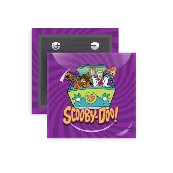 Scooby Doo car, Κονκάρδα παραμάνα τετράγωνη 5x5cm