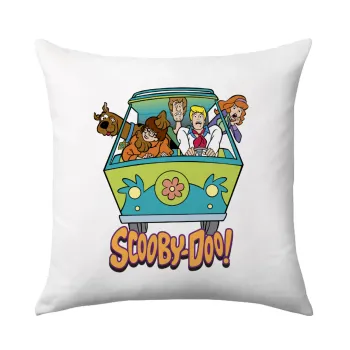 Scooby Doo car, Μαξιλάρι καναπέ 40x40cm περιέχεται το  γέμισμα