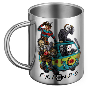 Halloween Friends Scooby Doo, Ανοξείδωτη Μεταλλική Κούπα 450ml - Διπλού Τοιχώματος