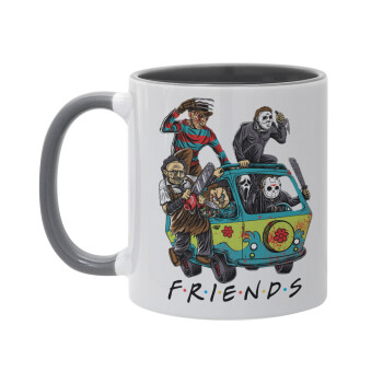 Halloween Friends Scooby Doo, Mug colored grey, ceramic, 330ml