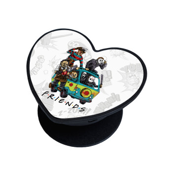 Halloween Friends Scooby Doo, Phone Holders Stand  καρδιά Μαύρο Βάση Στήριξης Κινητού στο Χέρι