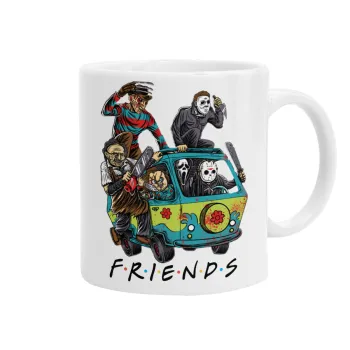Halloween Friends Scooby Doo, Ceramic coffee mug, 330ml