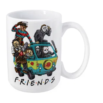 Halloween Friends Scooby Doo, Κούπα Mega, κεραμική, 450ml