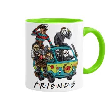 Halloween Friends Scooby Doo, Κούπα χρωματιστή βεραμάν, κεραμική, 330ml