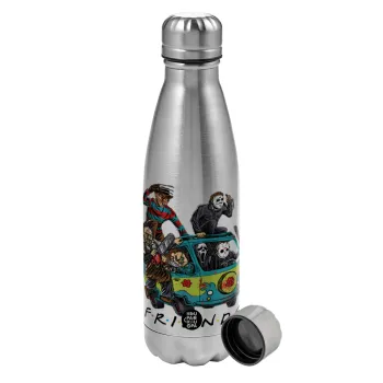 Halloween Friends Scooby Doo, Μεταλλικό παγούρι νερού, ανοξείδωτο ατσάλι, 750ml