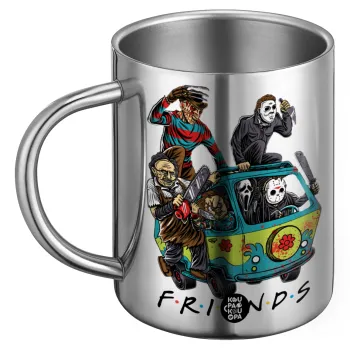 Halloween Friends Scooby Doo, Ανοξείδωτη Μεταλλική Κούπα 450ml - Διπλού Τοιχώματος