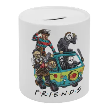 Halloween Friends Scooby Doo, Κουμπαράς πορσελάνης με τάπα