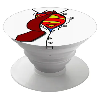 SuperDad, Phone Holders Stand  Λευκό Βάση Στήριξης Κινητού στο Χέρι