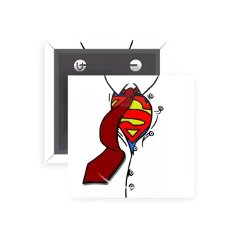 SuperDad, Κονκάρδα παραμάνα τετράγωνη 5x5cm