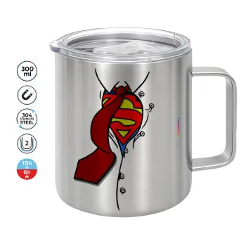 SuperDad, Mug Stainless steel double wall 300ml