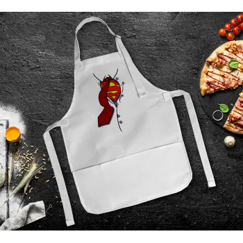 SuperDad, Ποδιά Σεφ Ολόσωμη Παιδική (με ρυθμιστικά και 2 τσέπες)