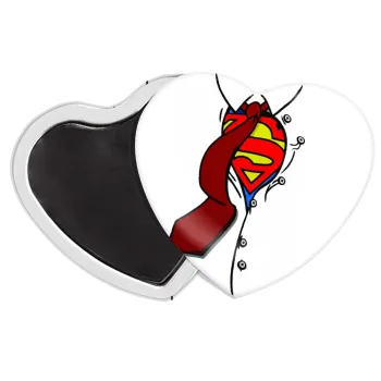 SuperDad, Μαγνητάκι καρδιά (57x52mm)