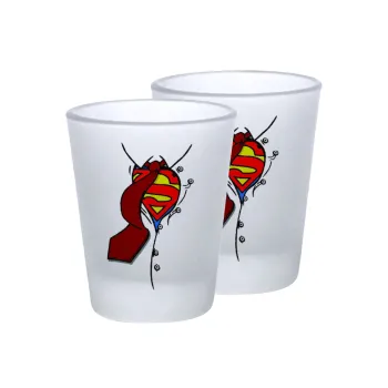 SuperDad, Σφηνοπότηρα γυάλινα 45ml του πάγου (2 τεμάχια)