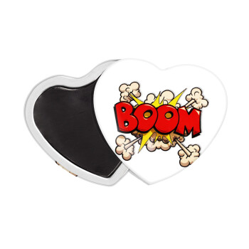 BOOM!!!, Μαγνητάκι καρδιά (57x52mm)