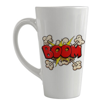BOOM!!!, Κούπα κωνική Latte Μεγάλη, κεραμική, 450ml