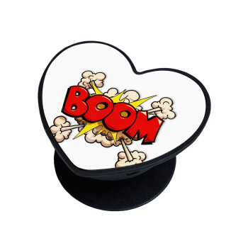 BOOM!!!, Phone Holders Stand  καρδιά Μαύρο Βάση Στήριξης Κινητού στο Χέρι