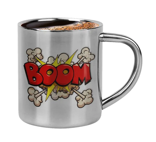 BOOM!!! — Double-wall metal cup for espresso (220ml)