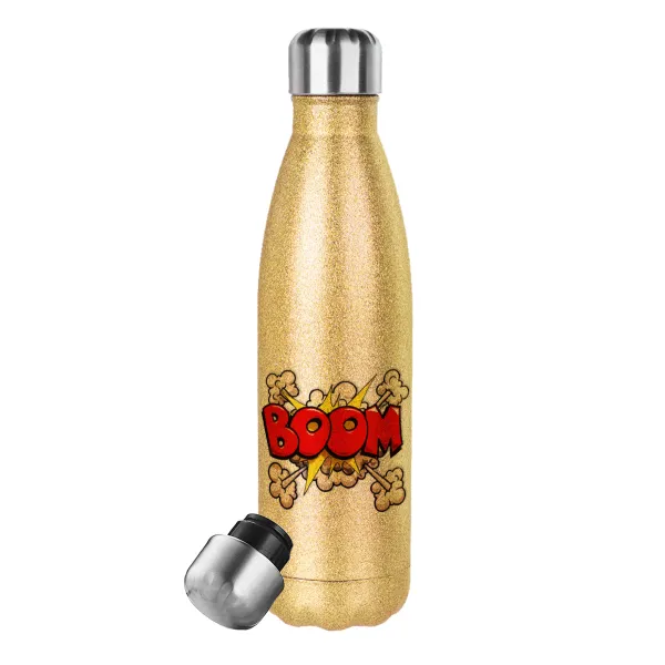 BOOM!!! — Glitter Χρυσό (500ml)
